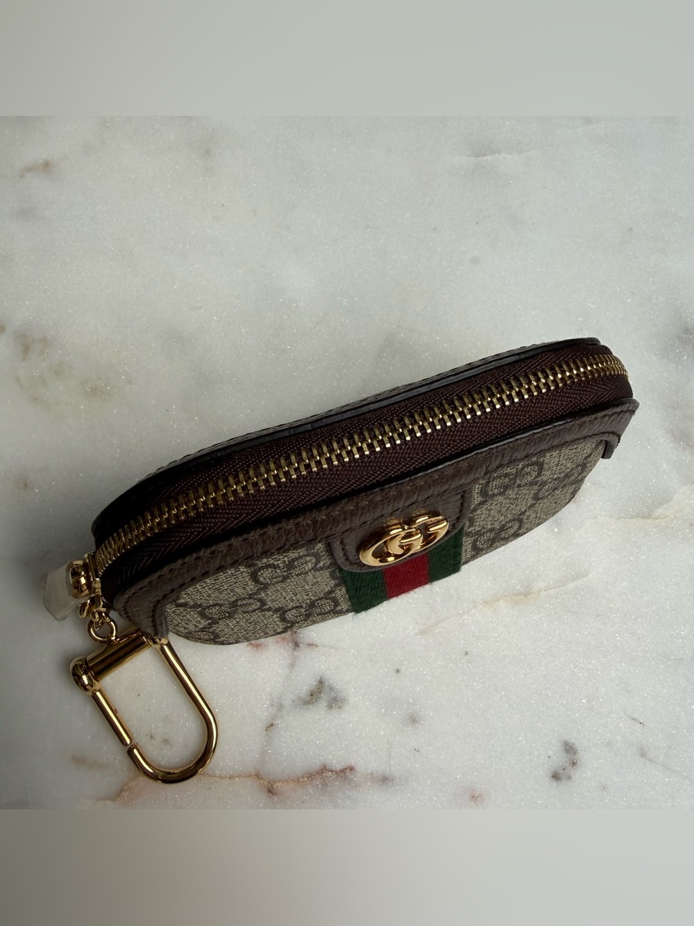 Gucci Ophidia GG Supreme Key Pouch - Picture 6 of 13